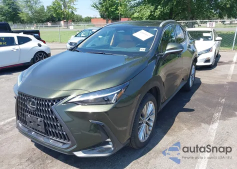2025 Lexus Nx 350 Premium из США, поврежденный, VIN 2T2GGCEZ9SC062102